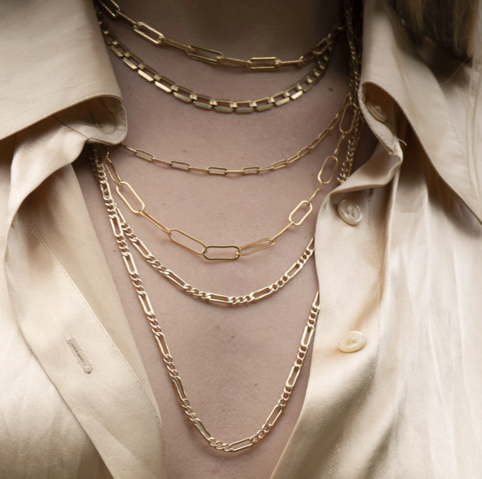 Gold Figaro Necklace