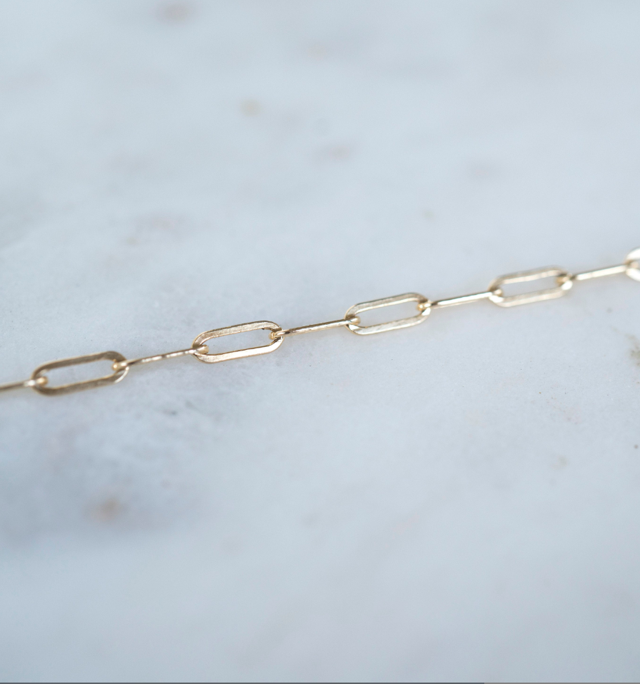 Gold Rectangle Bracelet