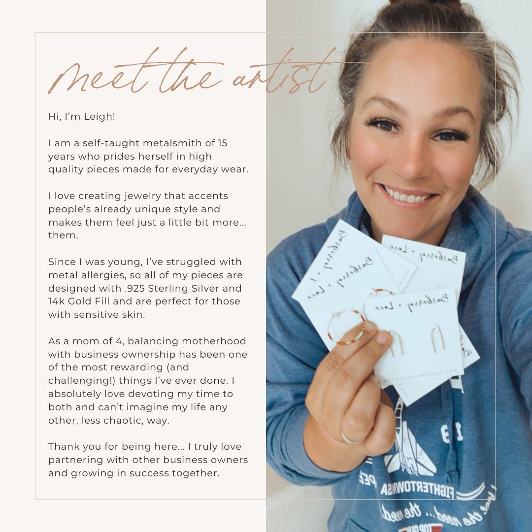 Thin Hammered Band Stacking Rings - Waterproof, Minimalist