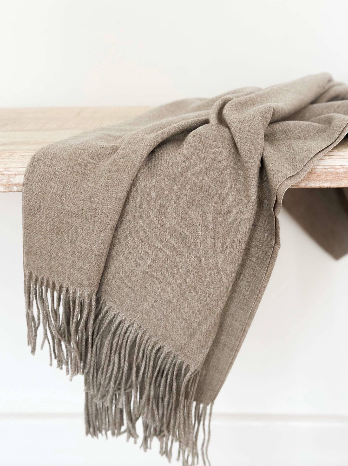 Della Brown Throw Throw Blanket