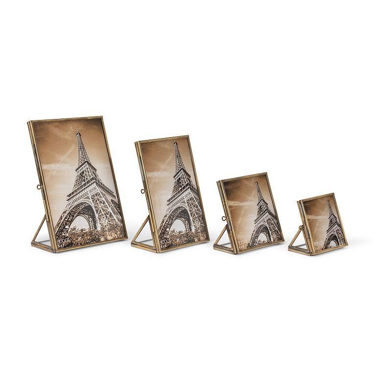 Simple Gold Frame (holds 4x4)