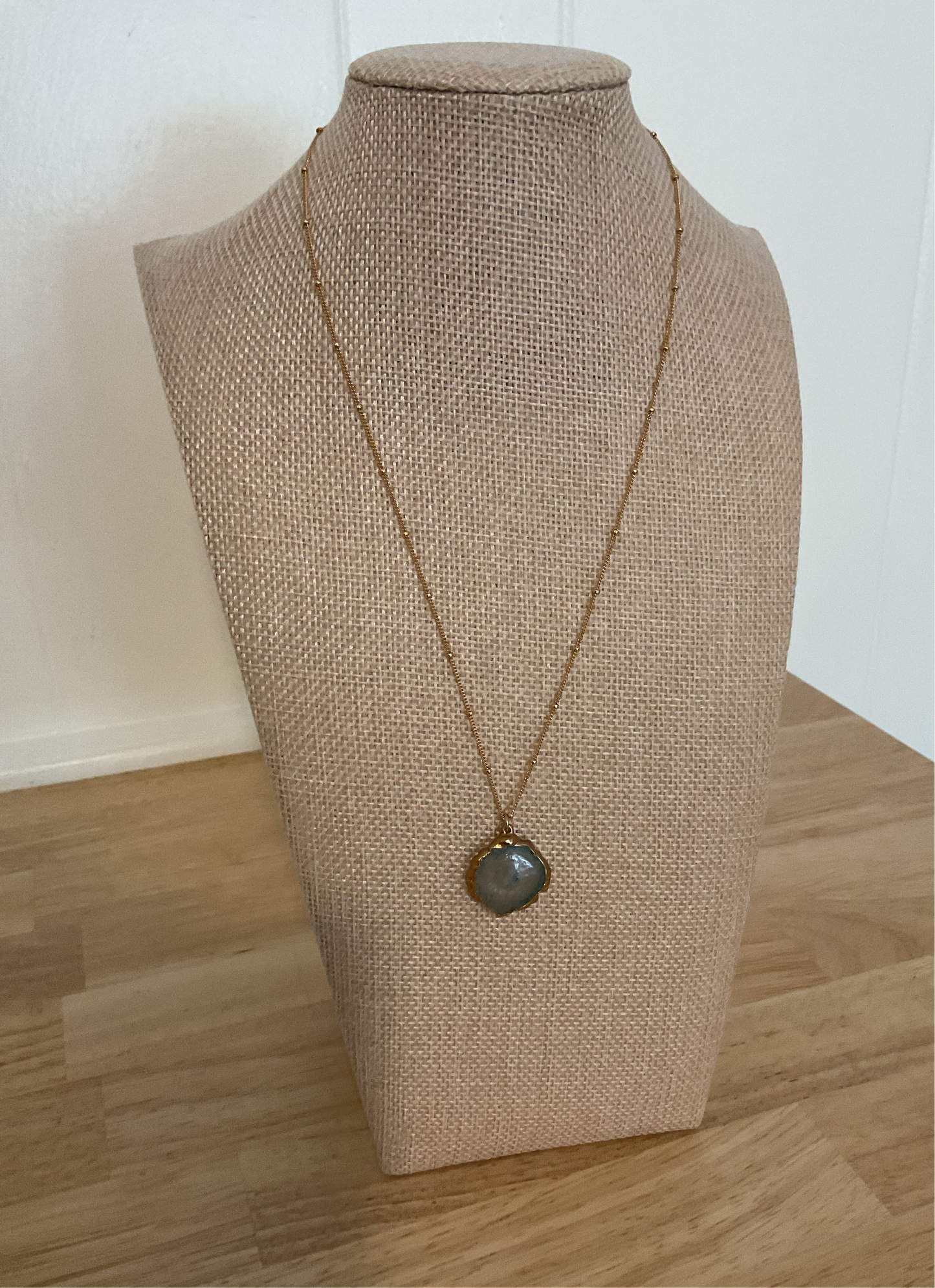 Stalactite Necklace - Light Blue