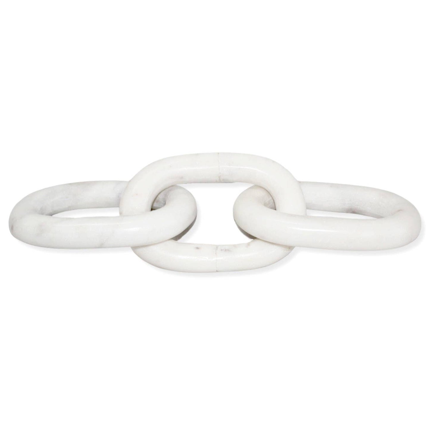 White Marble 3 Links Chain