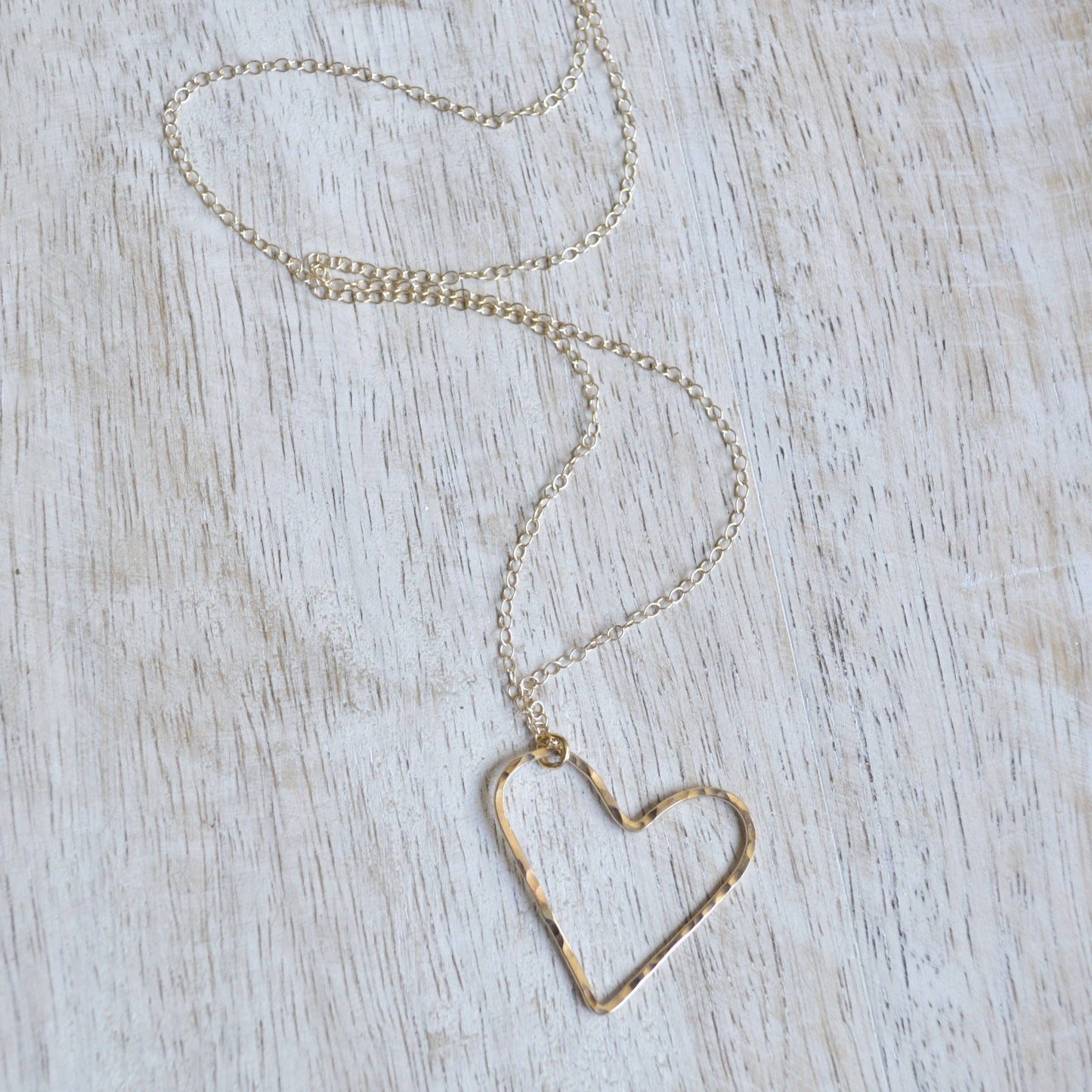 Floating Heart Necklace