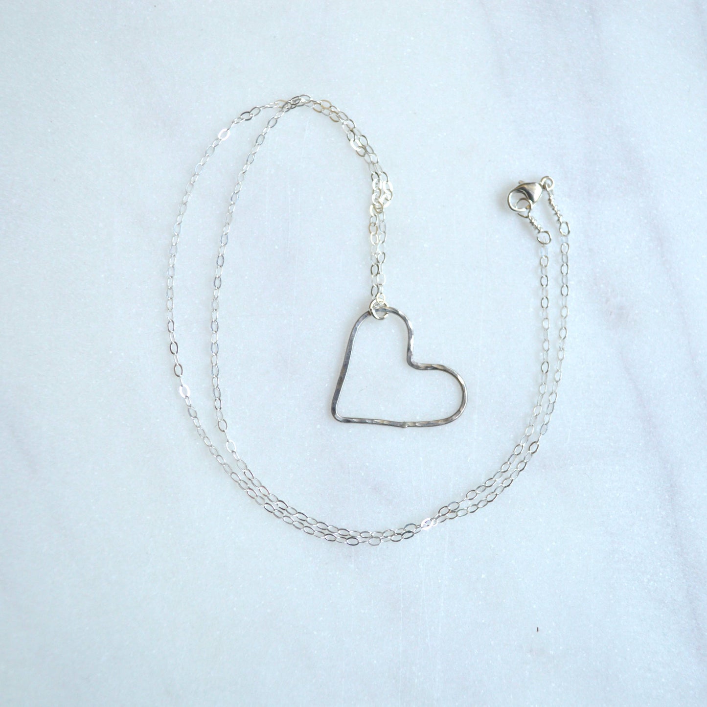 Floating Heart Necklace