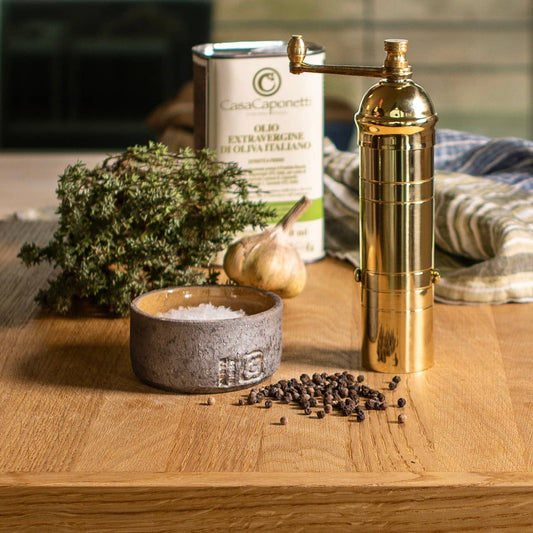 The original 'Small Brass Mill'  - 7" pepper grinder