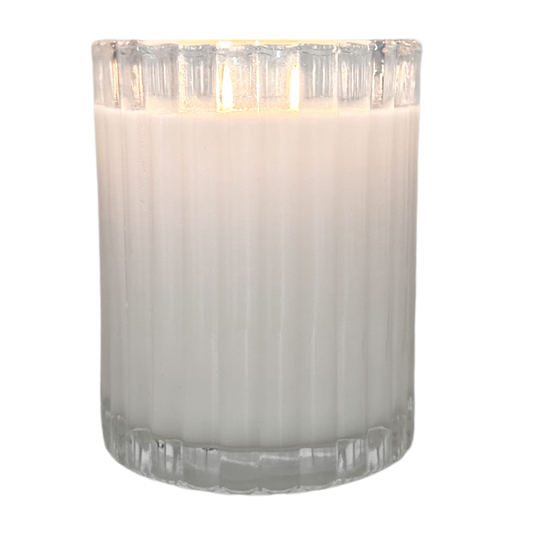 ESCAPE | Coconut + Sandalwood Fluted Coconut Wax Candle