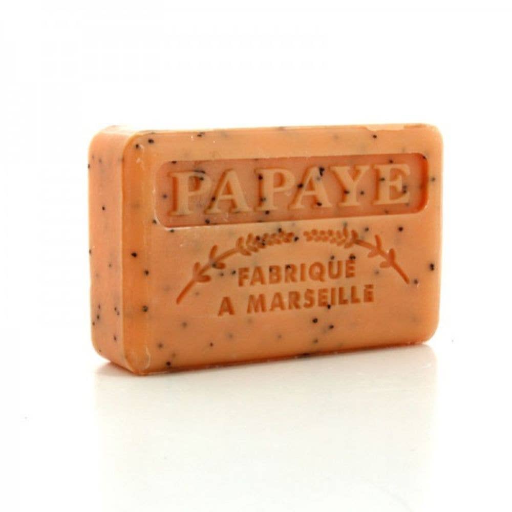 Papaya - French soap with organic shea butter 125g