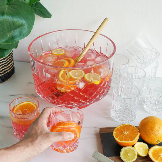 Admiral™ Crystal Punch Bowl