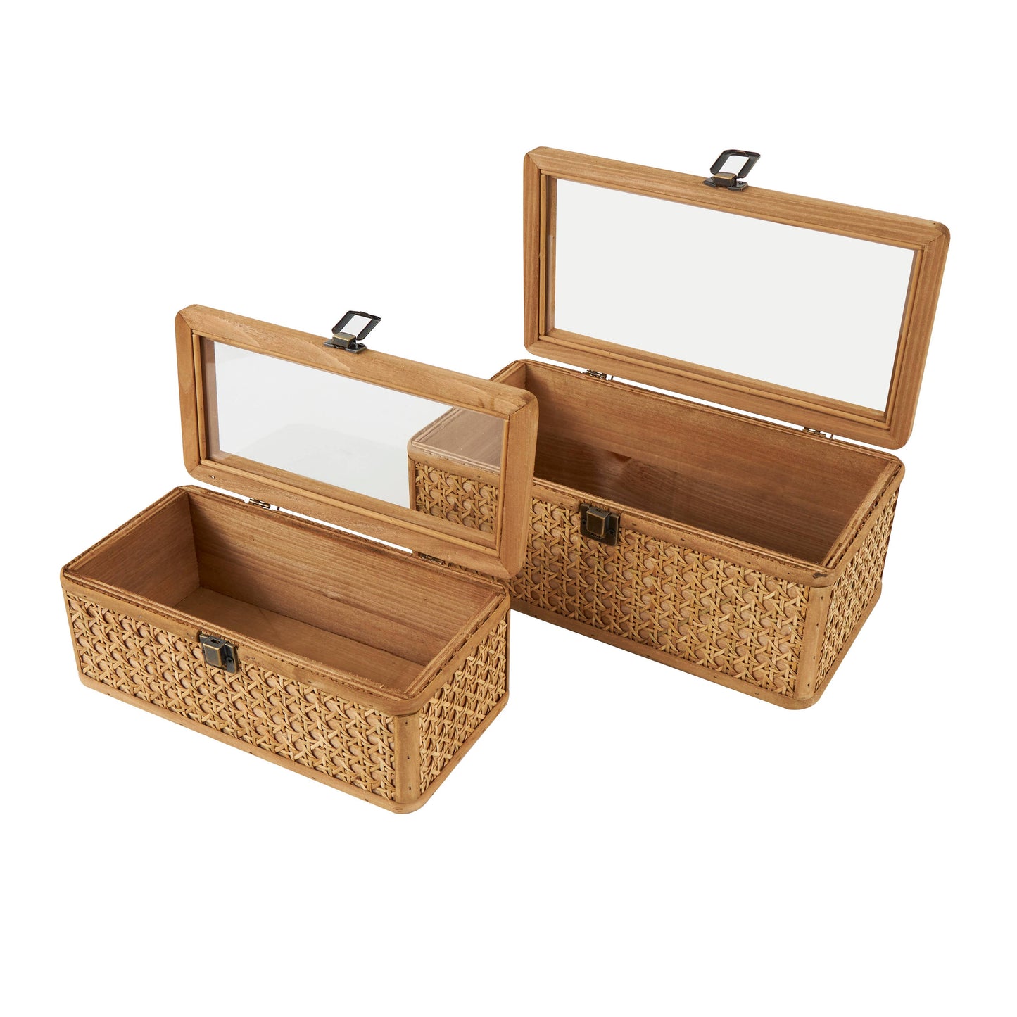 Natural Brown Rattan Box