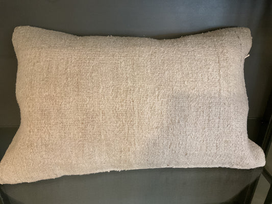 Turkish Lumbar Pillow - Cream