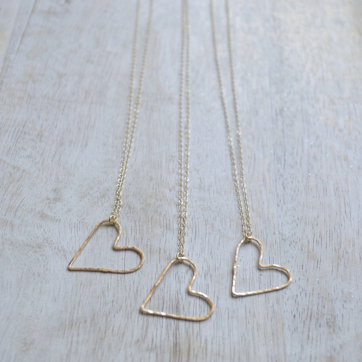Floating Heart Necklace