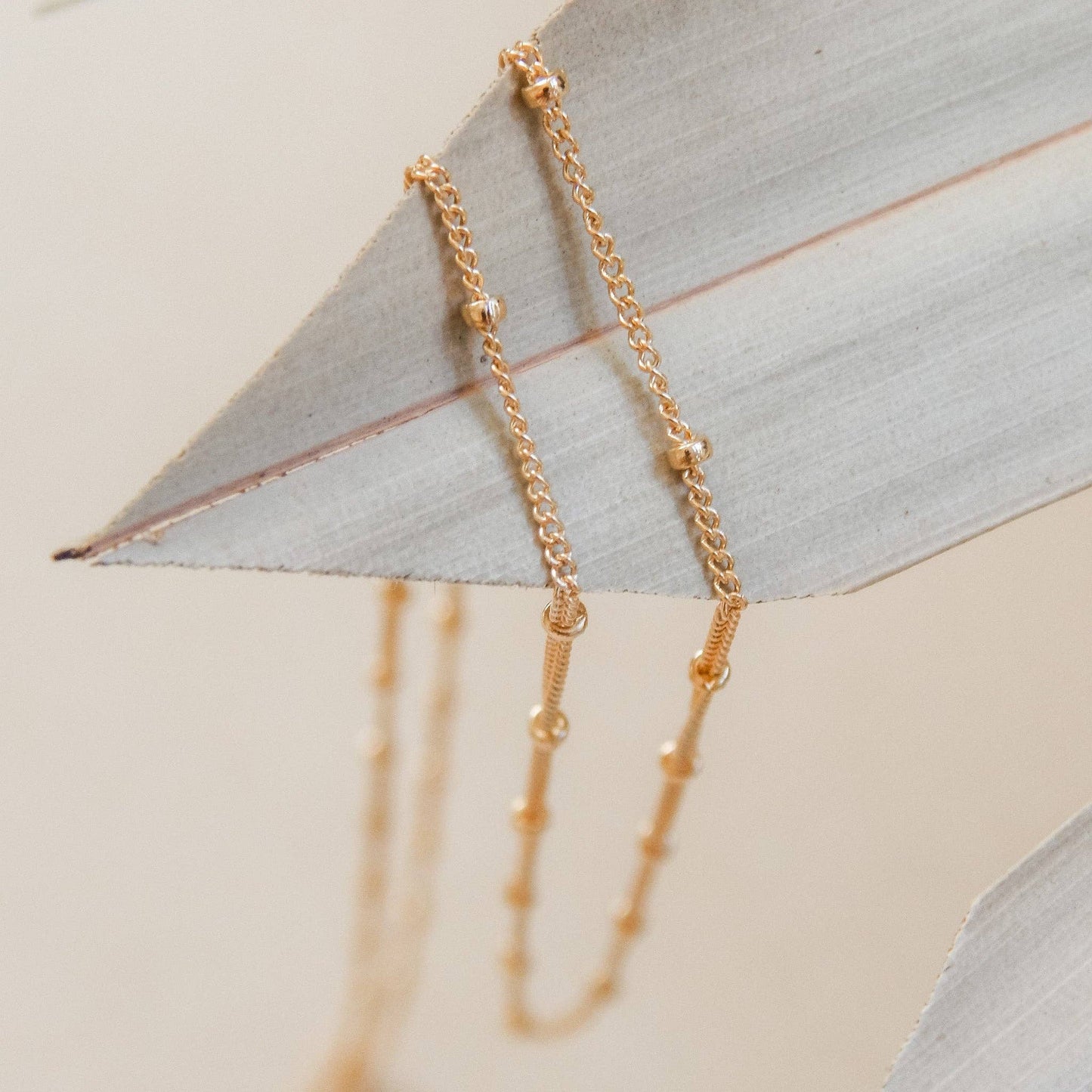 Satellite Chain Necklace | 14k Gold Fill