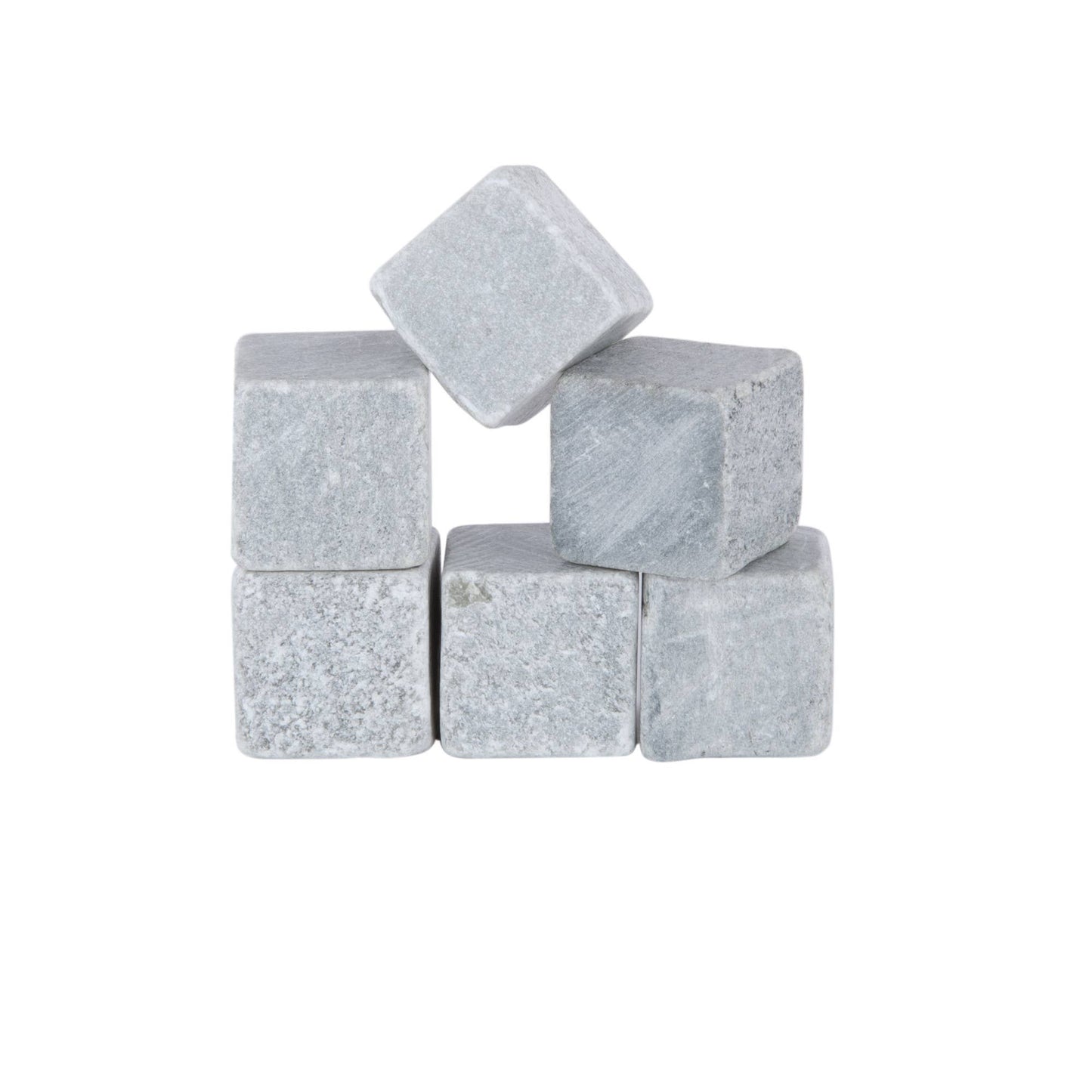 Glacier Rocks® Small Soapstone Whiskey Cubes - Set of 6