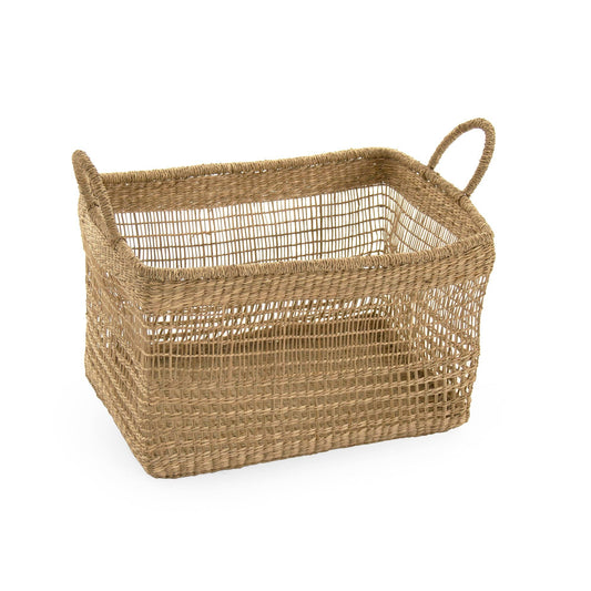 Woven Basket w/ Handles Large
