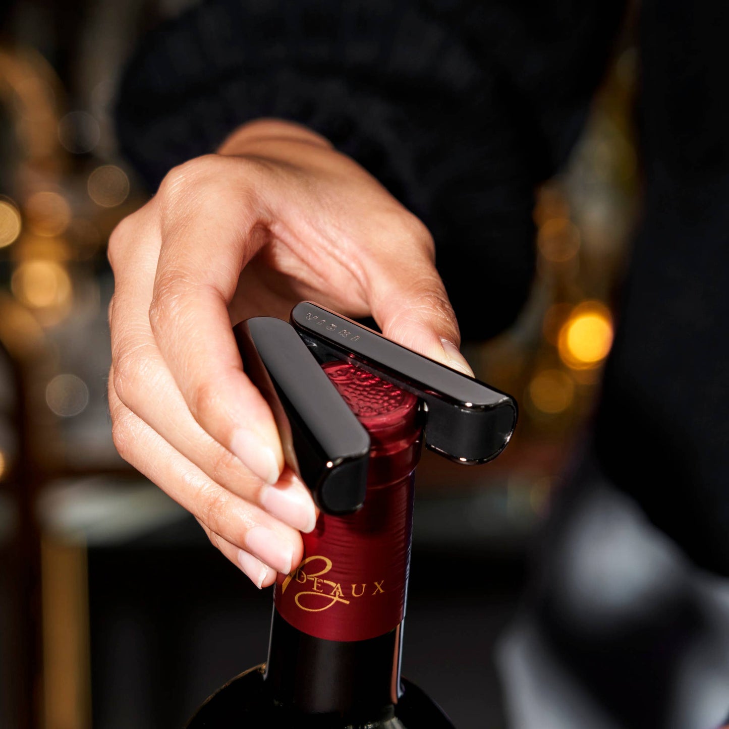 Warren™ Black Gunmetal-Plated Heavyweight Foil Cutter