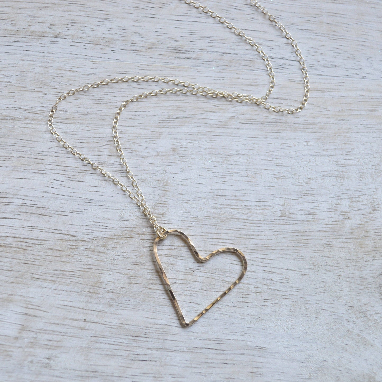Floating Heart Necklace