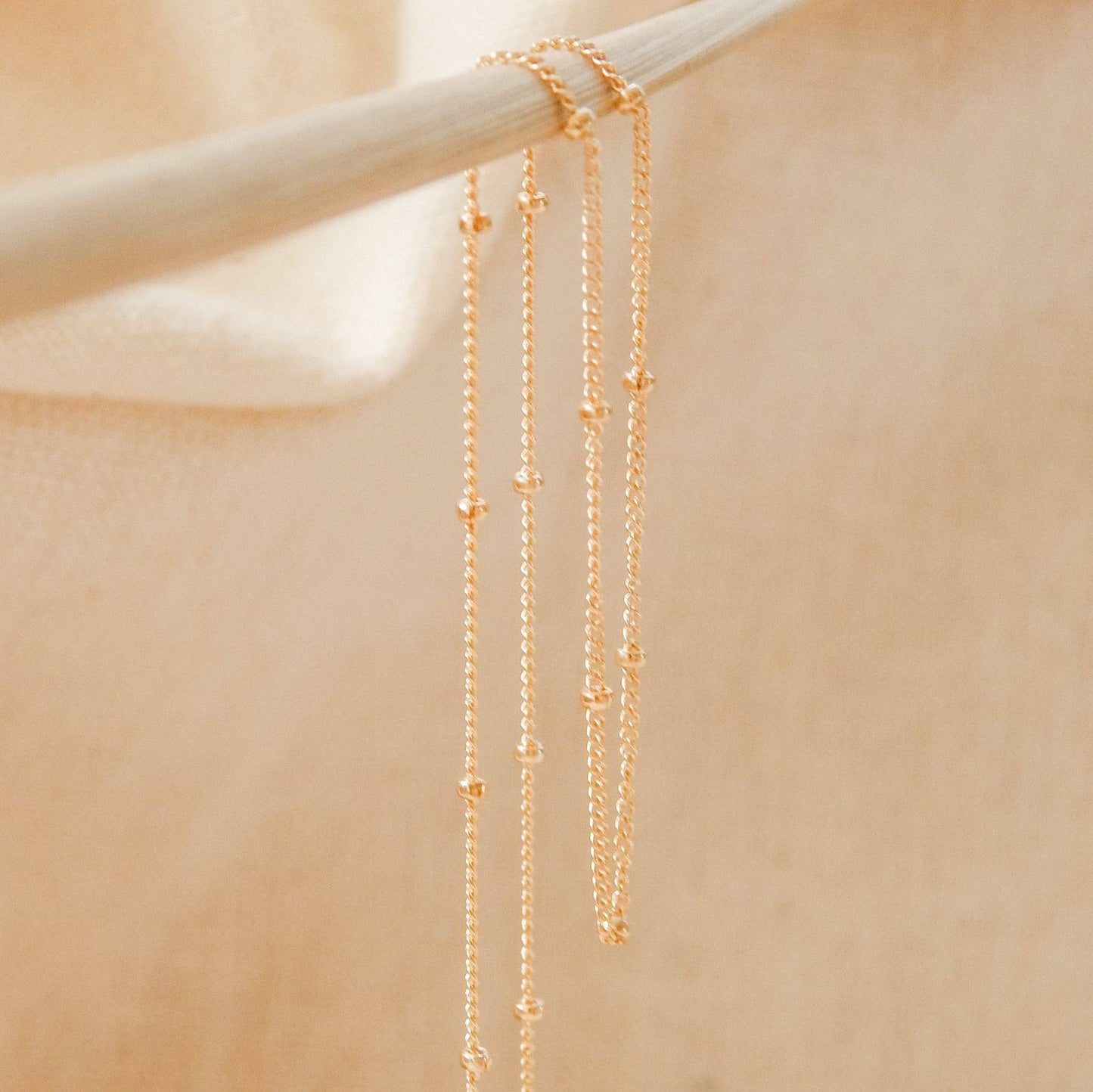 Satellite Chain Necklace | 14k Gold Fill