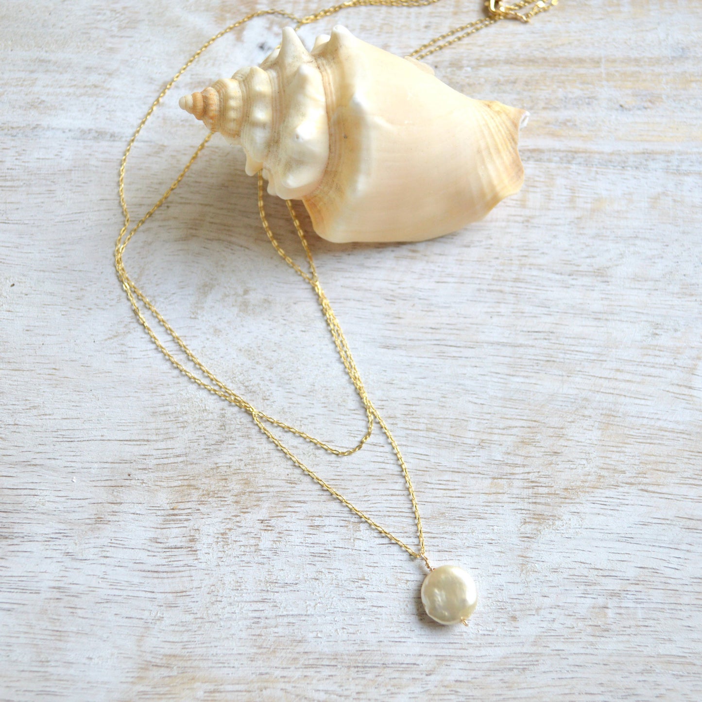 Double Strand Pearl Necklace