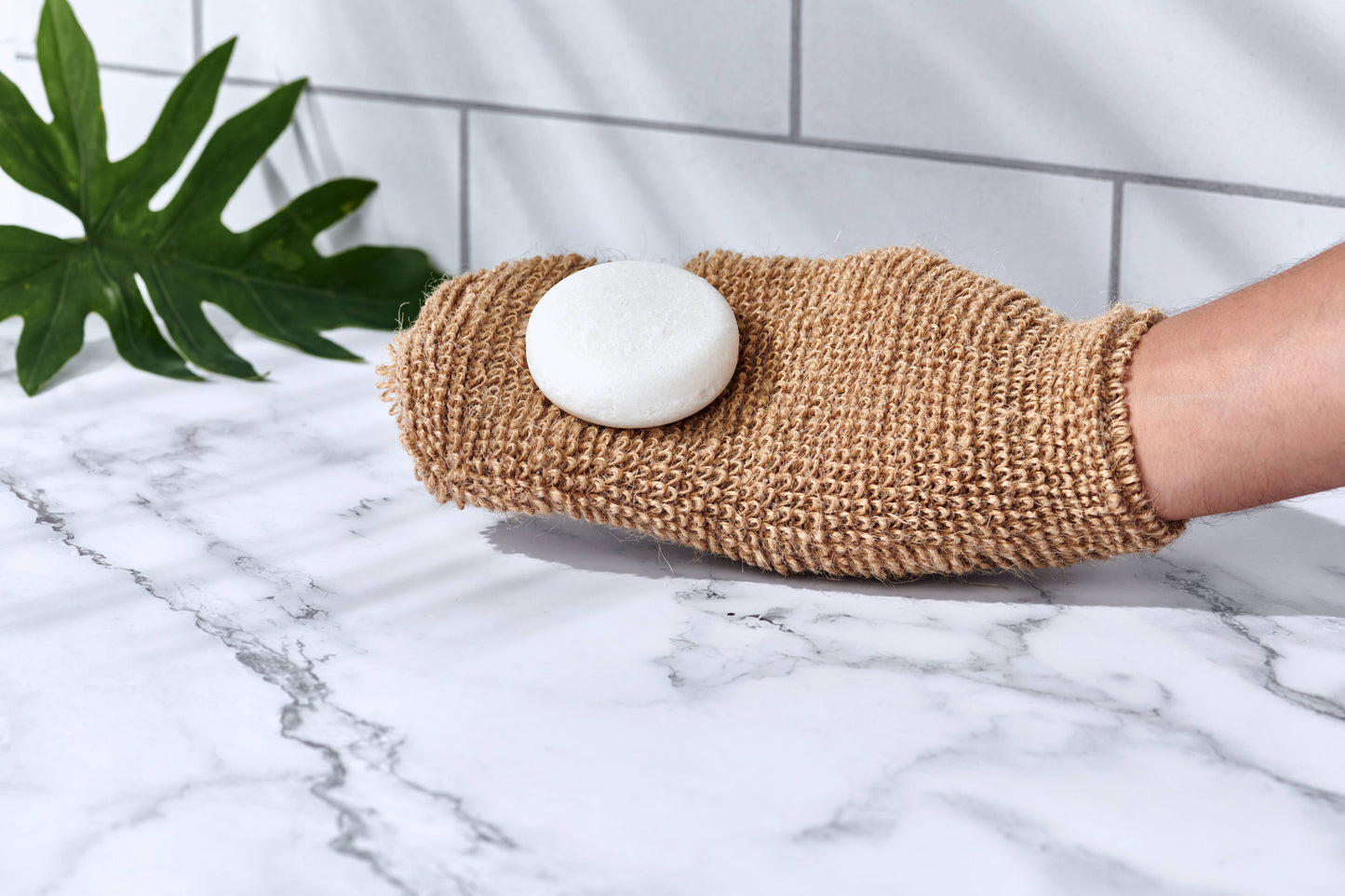 Natural Bath & Shower Glove Exfoliating Mitt