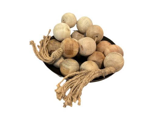 Decorative Wood Beads (Large)
