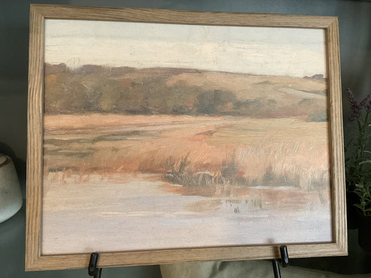 Low Country Vintage Framed Canvas 11” x 14”