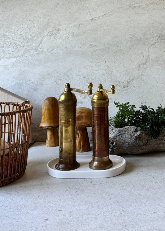 Deco Oval Catchall Tray Small