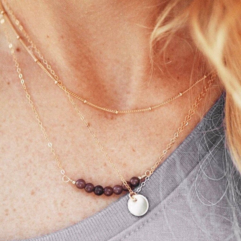 Satellite Chain Necklace | 14k Gold Fill
