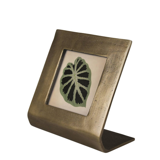Ridley Picture Frame, Brass - Square 4x4