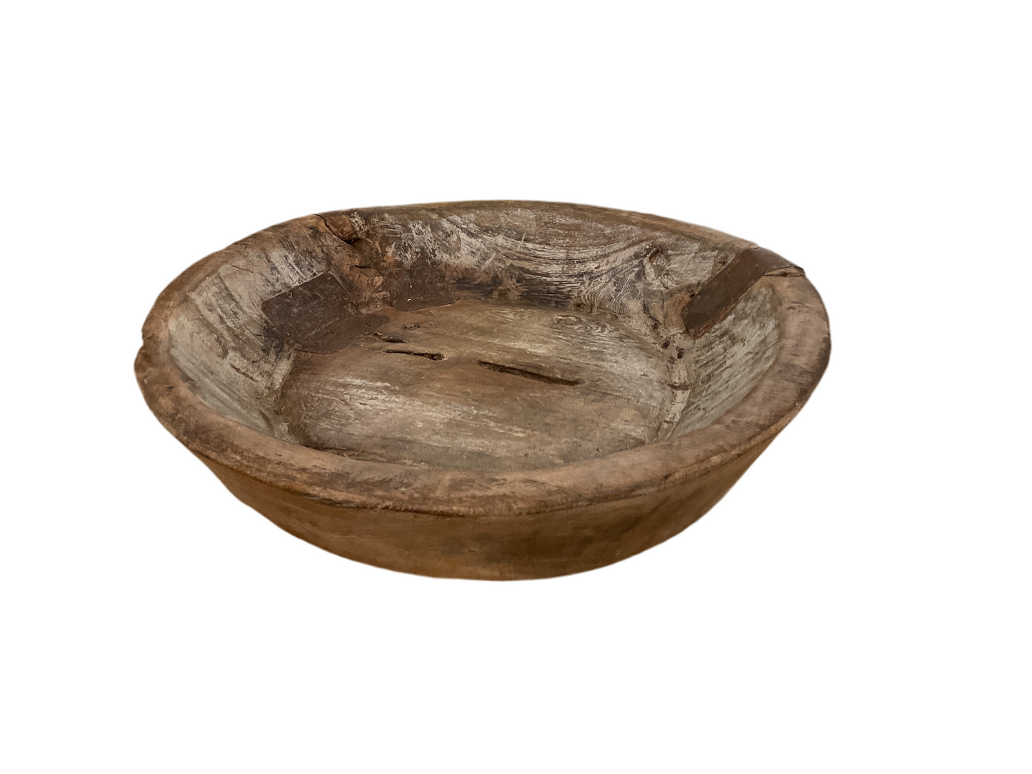 Vintage Wood Bowl