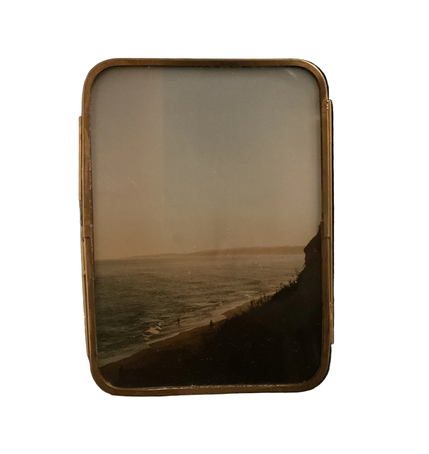 Brass & Glass Photo Frame