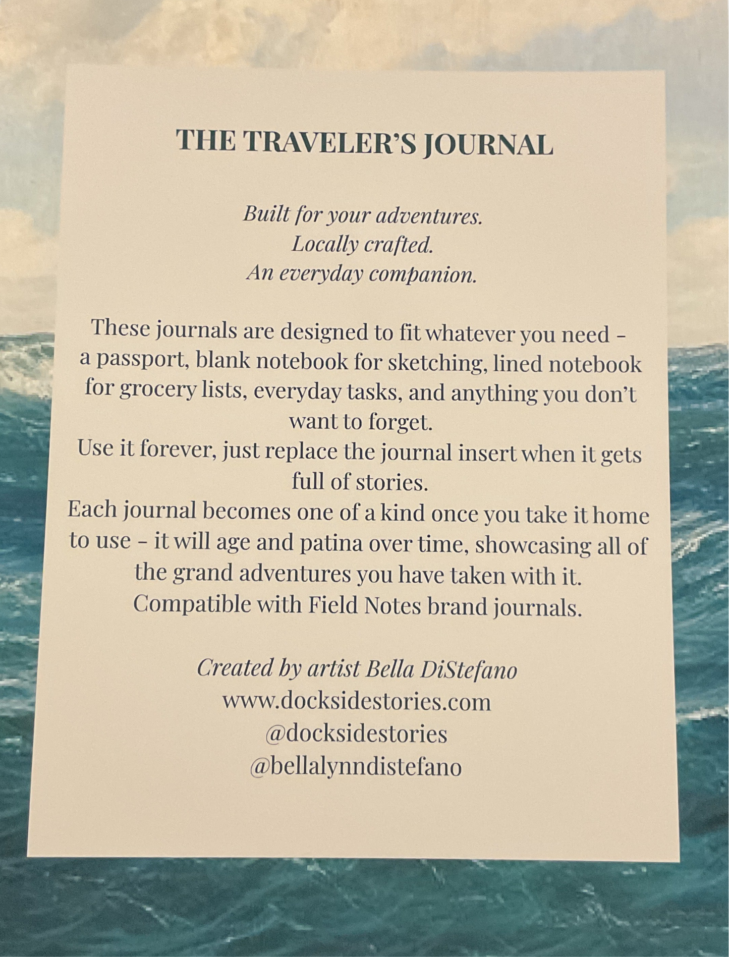 Handmade Notebook/Passport Case