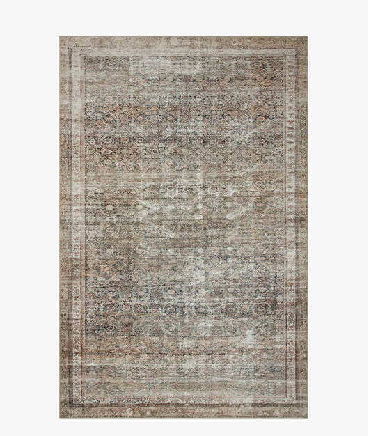 LOLOI Ink & Terracotta 2 x 3