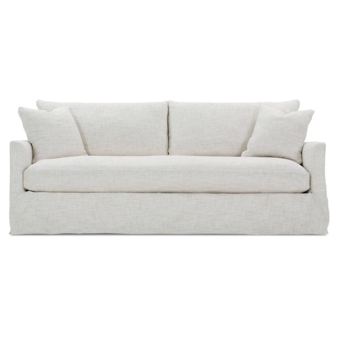 89" Lilah Bench Slipcovered Sofa