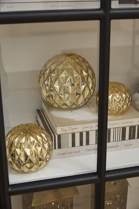 Golden LED Globe