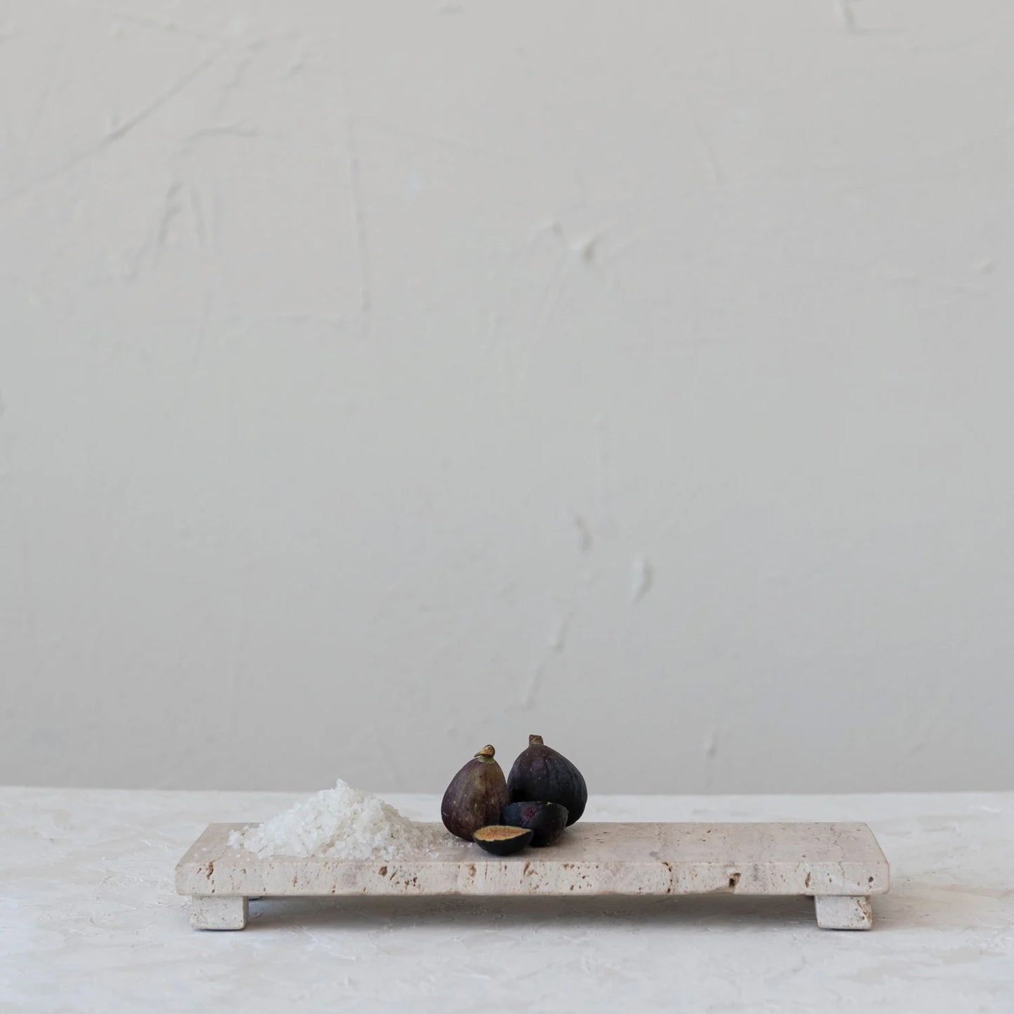 Travertine Footed Serving Board