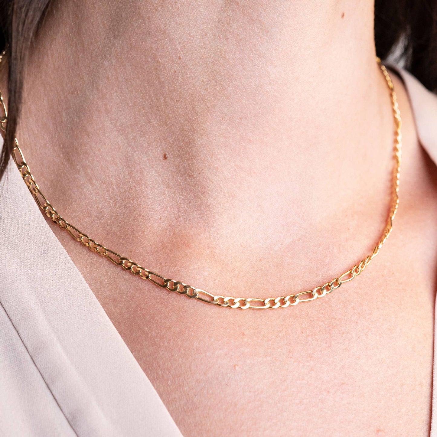 Gold Figaro Necklace