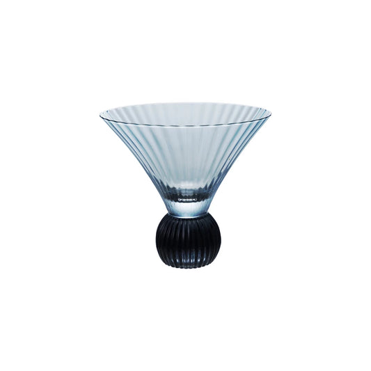6oz Pleated Footed Martini Glass
