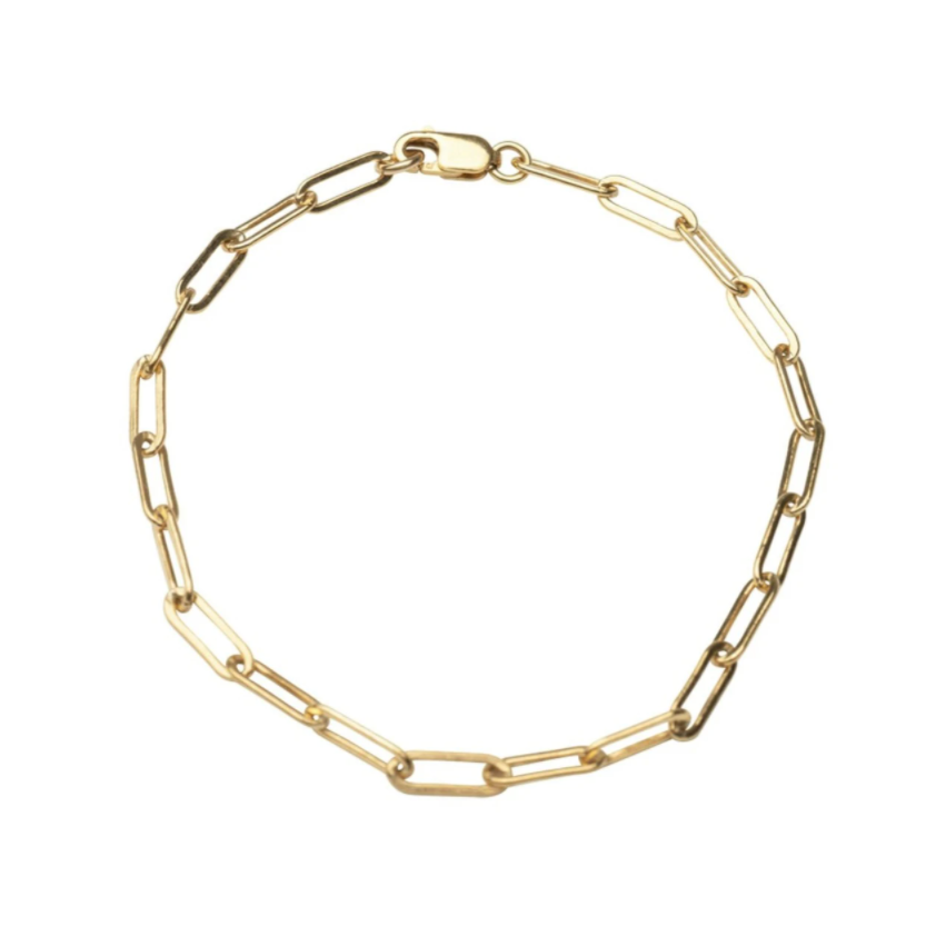 Gold Rectangle Bracelet