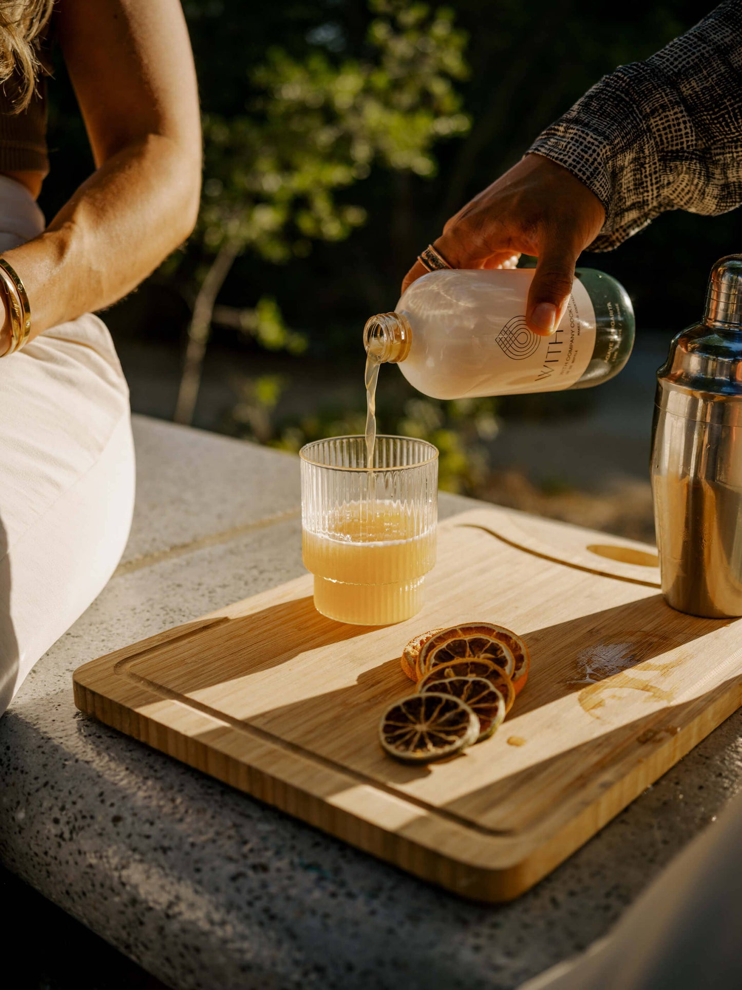 Agave Margarita (Agave, fresh lime juice, orange)