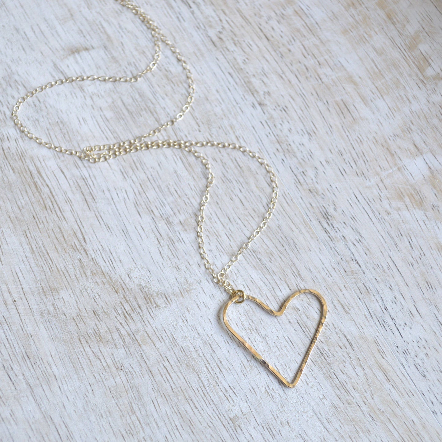 Floating Heart Necklace