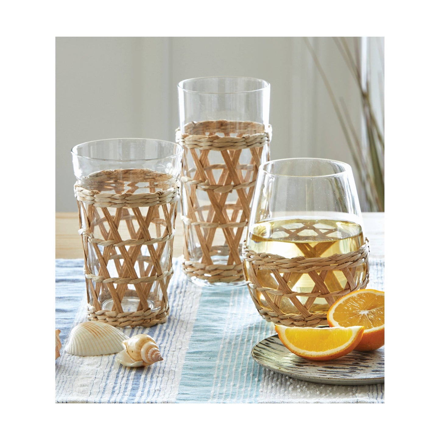 Island Short Drink Glass - Natural