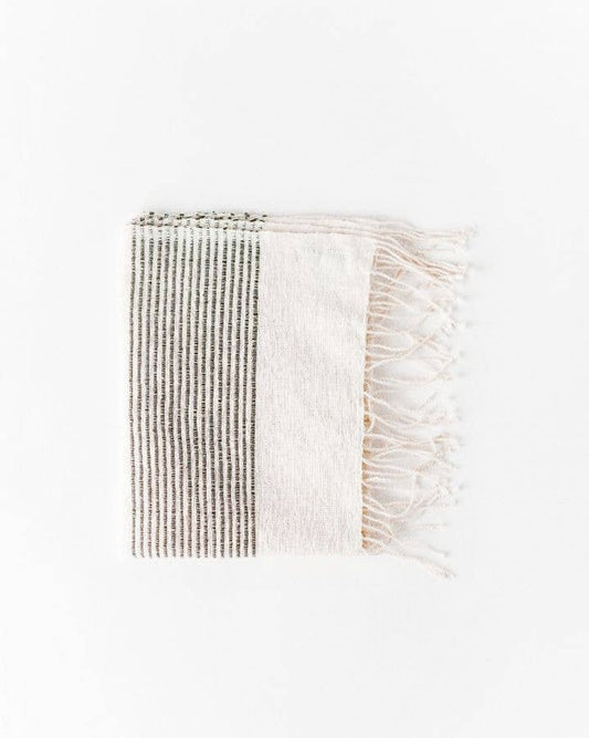 Riviera Striped Cotton Hand Towel
