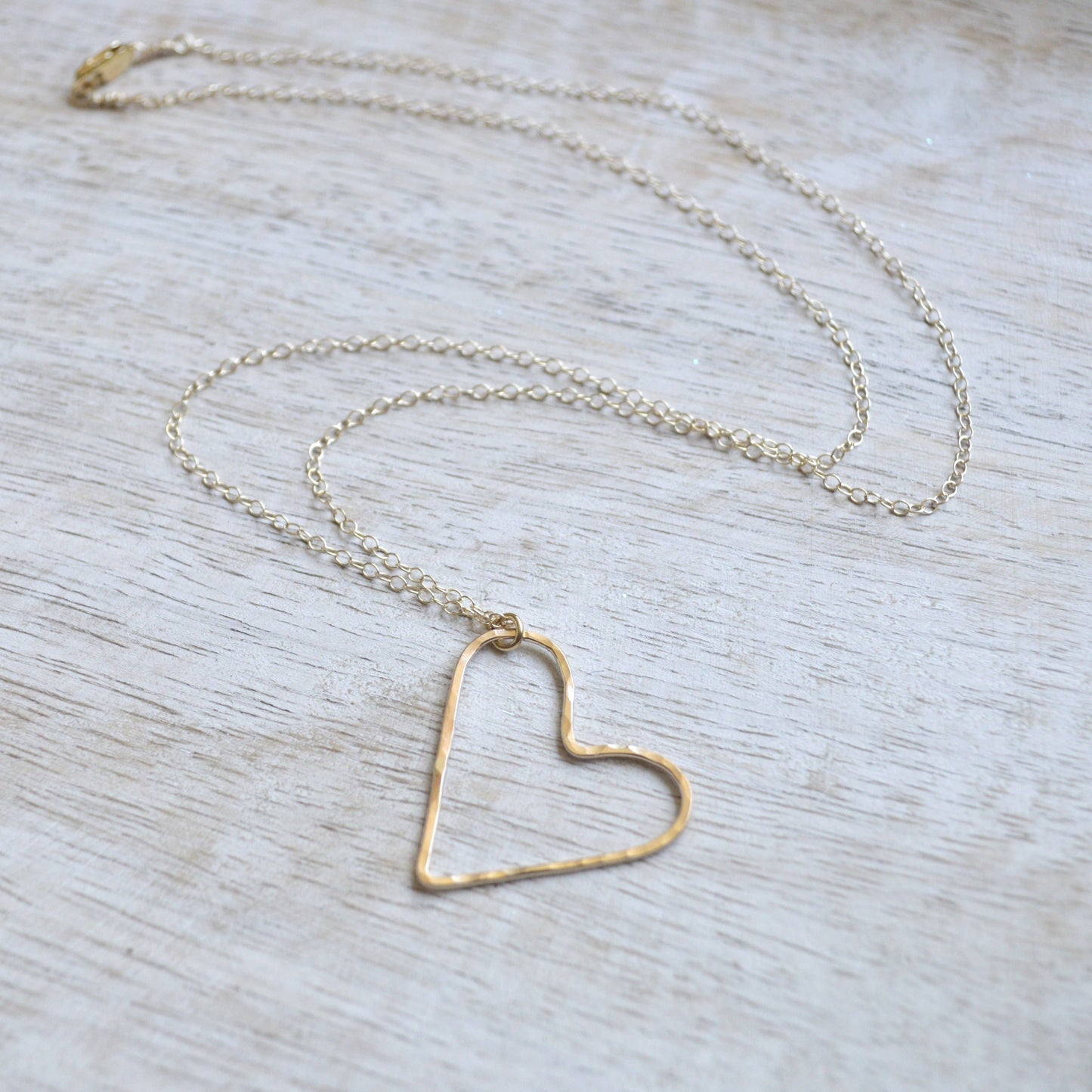 Floating Heart Necklace