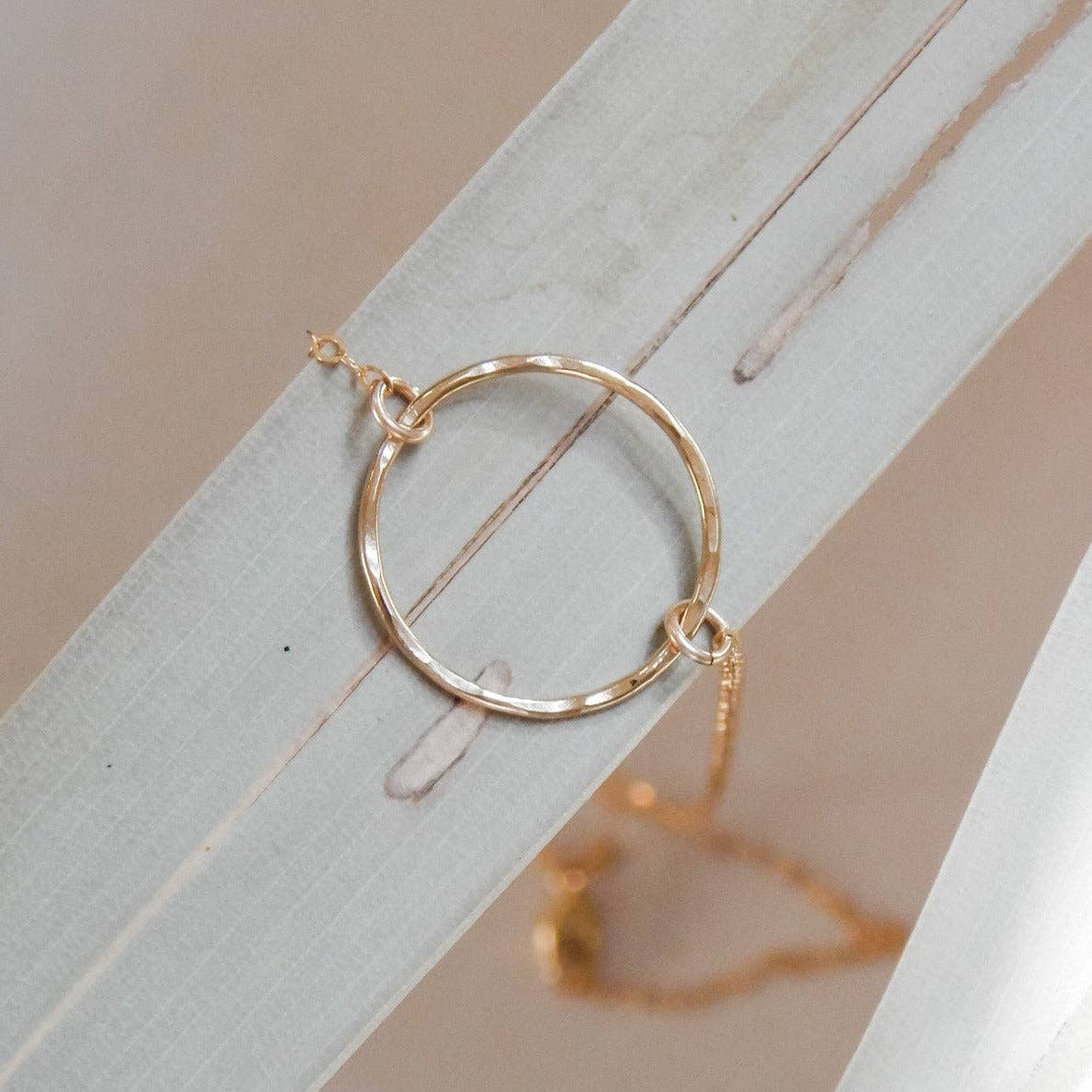 Open Ring Necklace - Waterproof, Hypoallergenic, Minimalist