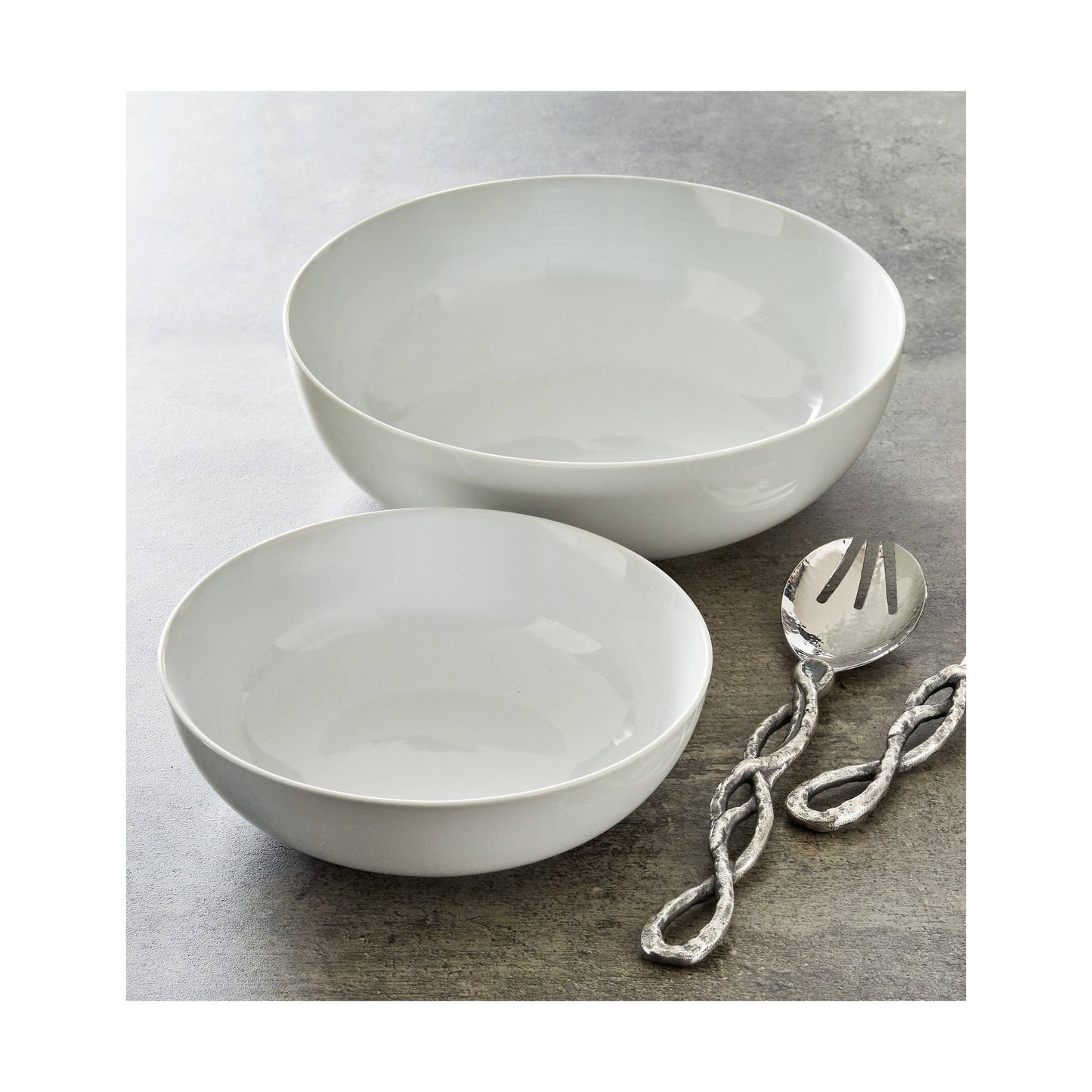 Whiteware Serving Bowl Large Porcelain