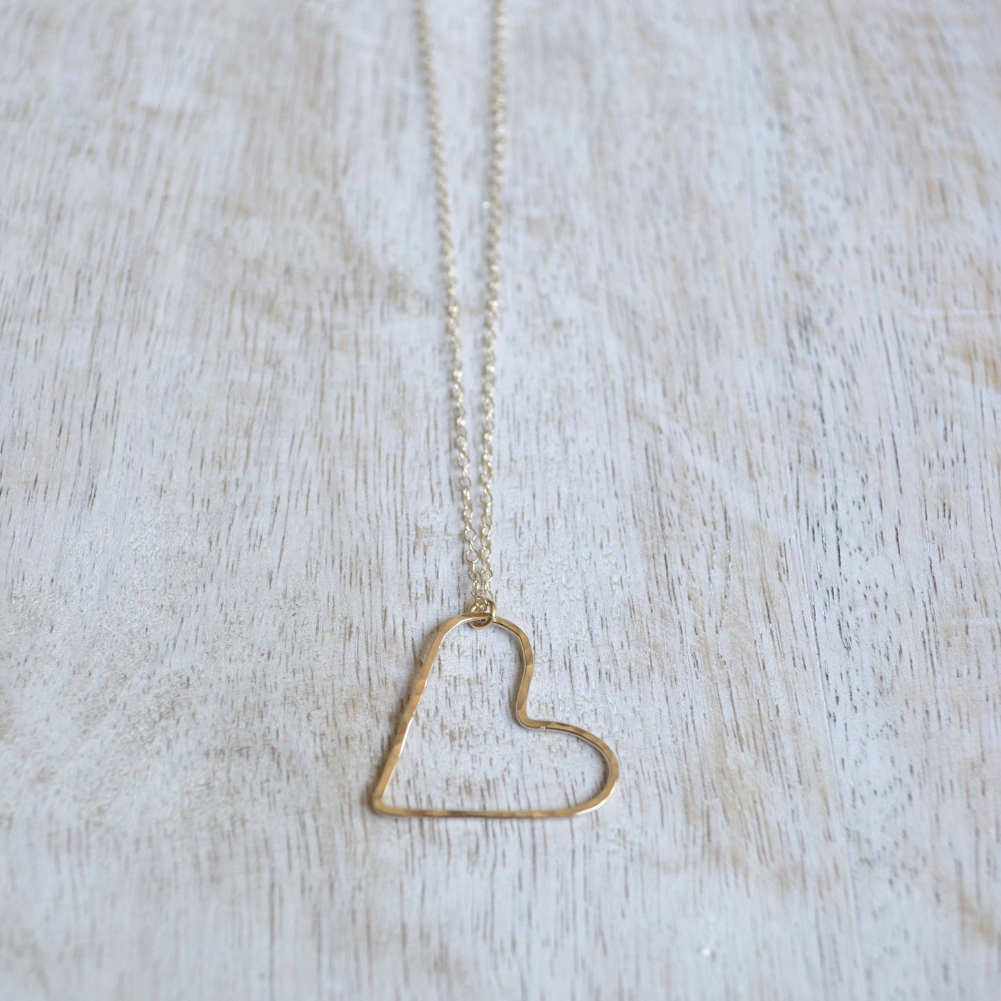 Floating Heart Necklace