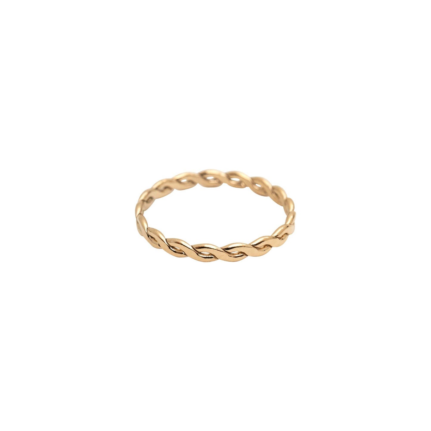 Gold Infinity Ring