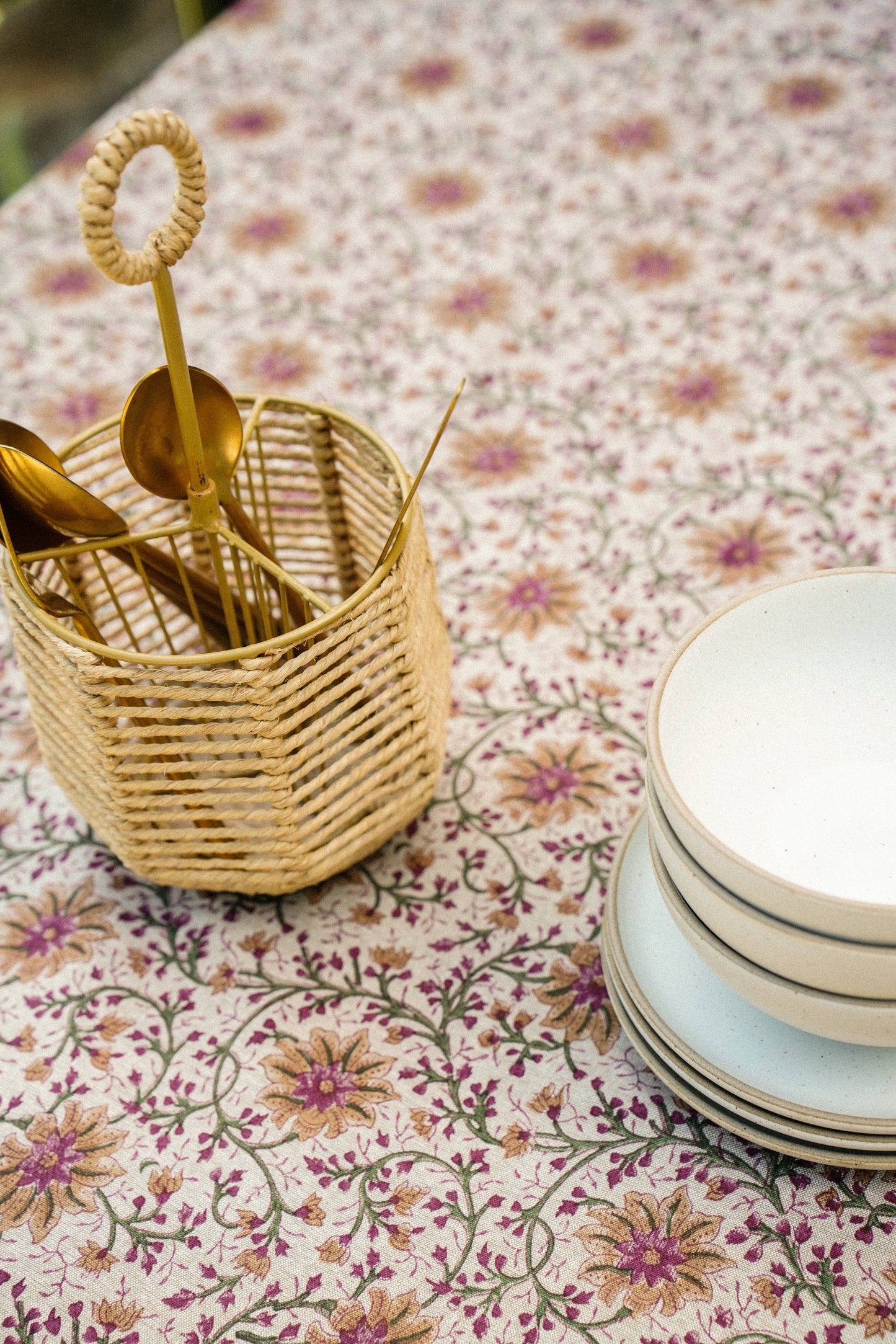 Woven Cutlery Holder, Round