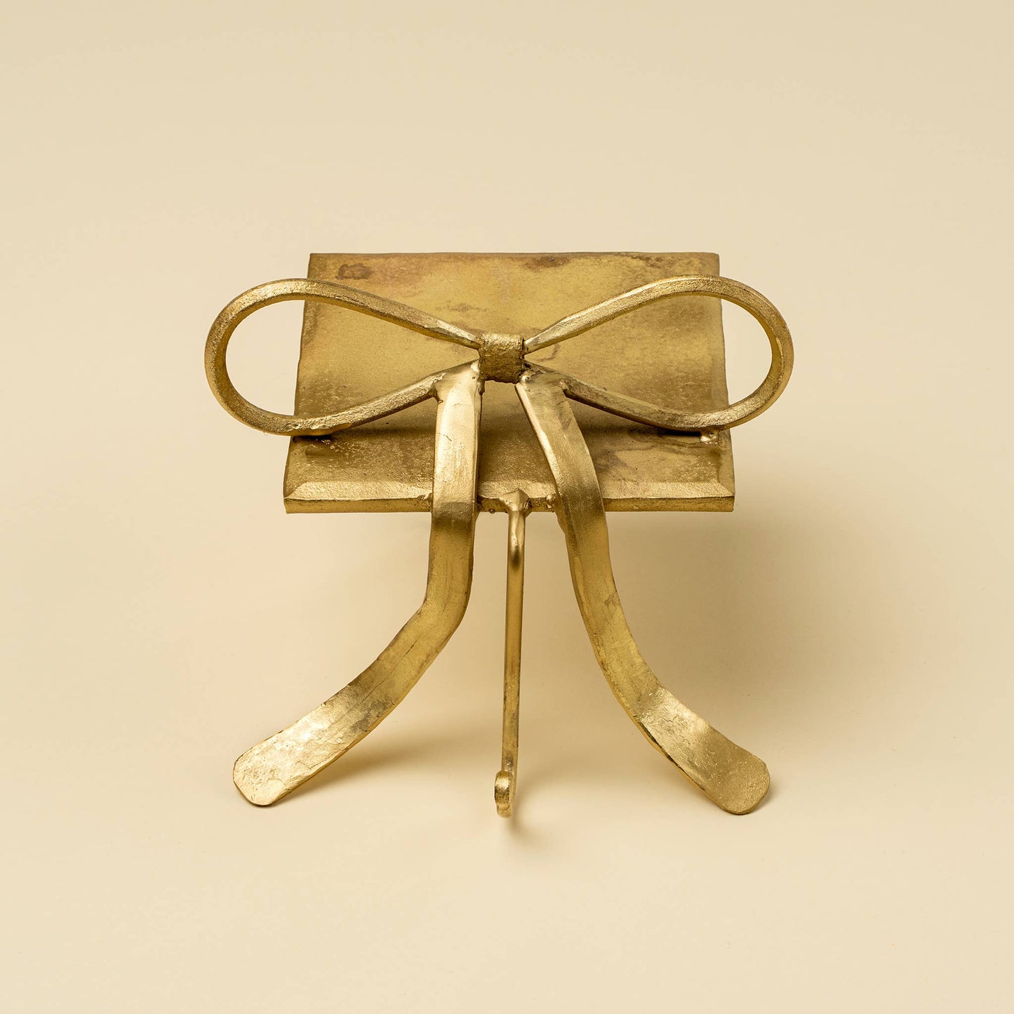 Bow Stocking Holder, Gold